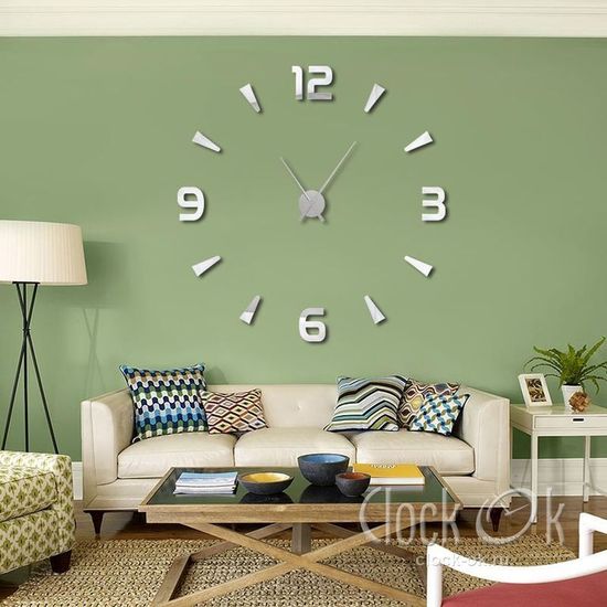 Настенные 3D часы Divide