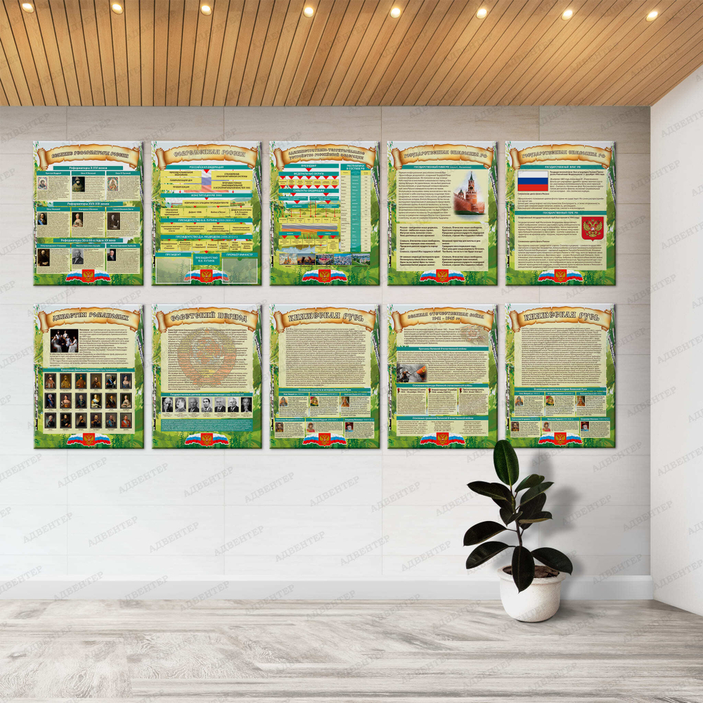 Стенд История России. Административно-территориальное устройство Российской Федерации 2559