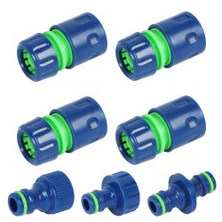 Набор для полива GREEN APPLE GAP-S001 4 коннектора 12 мм 1/2 2 штуцера 12-19мм 1/2 -3/4 1 соединитель | GREEN APPLE