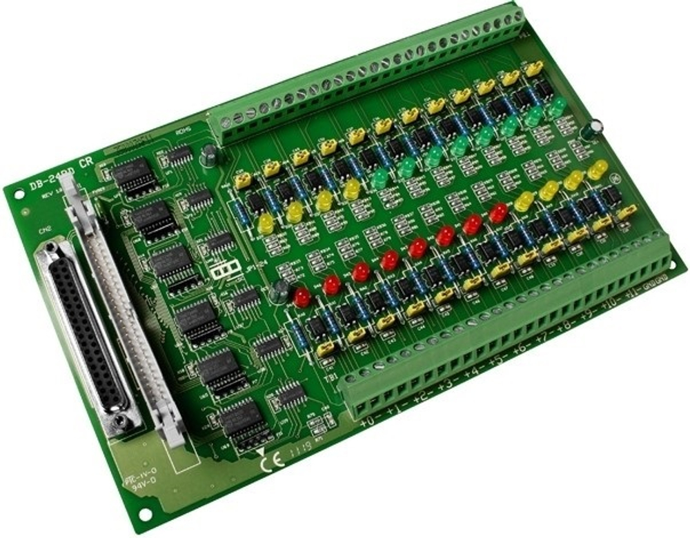 Плата  ICP DAS DB-24PD CR