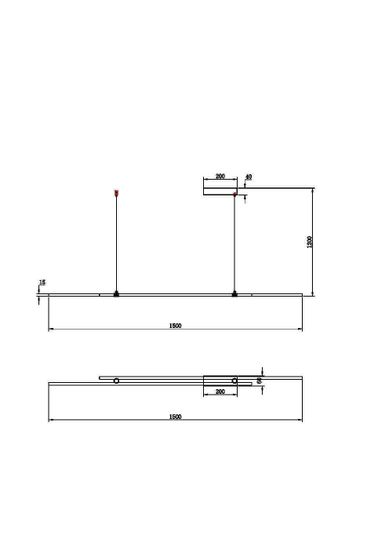 Подвесной светильник Maytoni MOD005PL-L48BSK