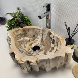 Раковина из окаменелого дерева Fossil Basin OD-02133 58*41*15
