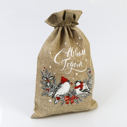 Мешок с термонаклейкой «С Новым годом», 20 × 30 см   4280406