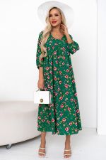 Платье Серенада (зеленый)-54р-р Р11-1044/20 Nikol