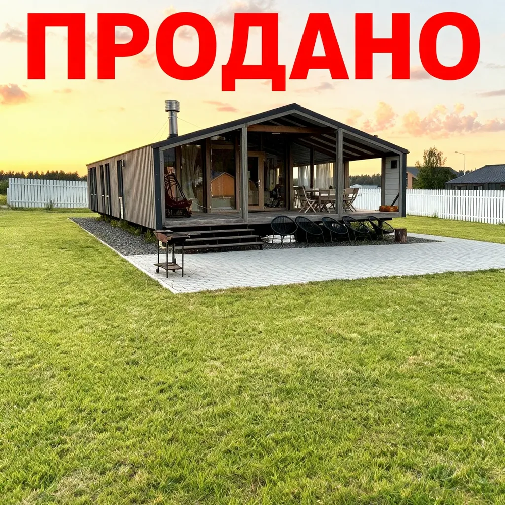 Дом "Кедр 65" от Дубль Дом на участке 10 сот. по адресу: Бирюзовая улица, 17А, клубный поселок Нурми Хиллс, деревня Борисово, Приозерский район, Ленинградская область