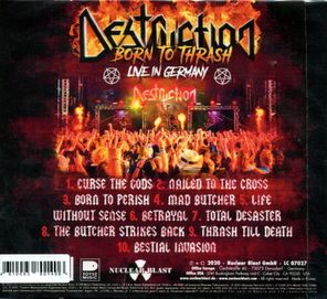 Destruction / Born To Thrash (RU)(CD)