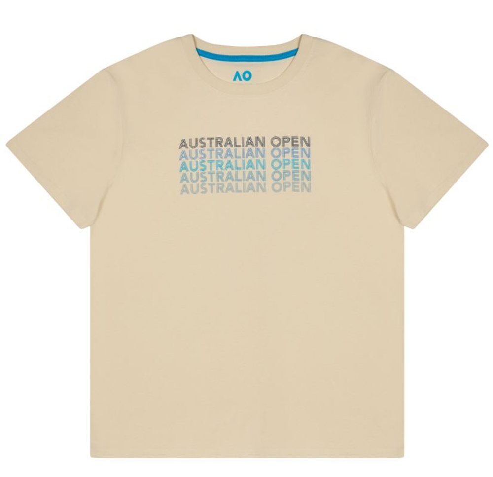 Женская теннисная футболка Australian Open Retro Graphic - белый