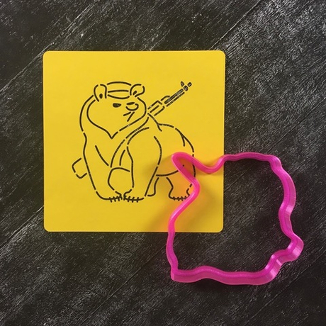 Мишка 23 февраля №5