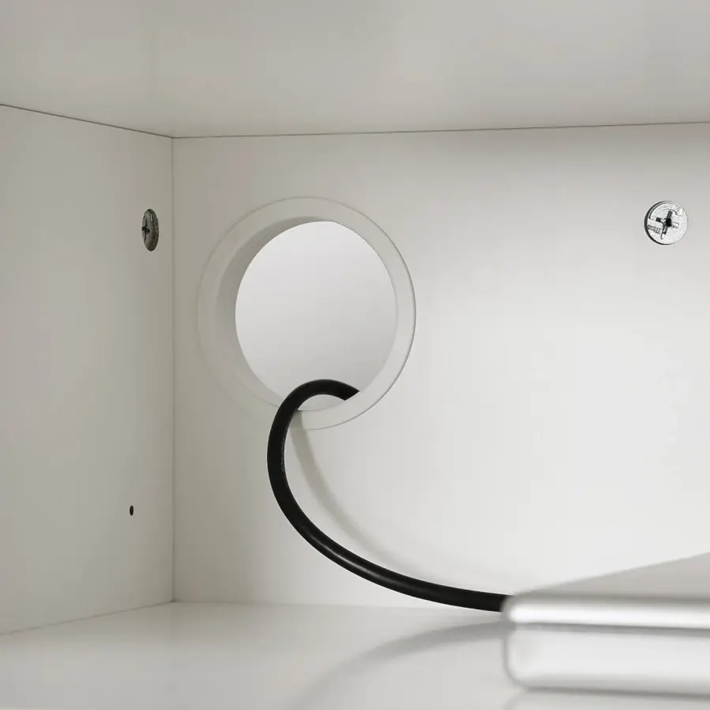 Комод/стол письменный - IKEA FÄLLSKÄR/FALLSKAR/ФАЛЛСКАР ИКЕА, белый