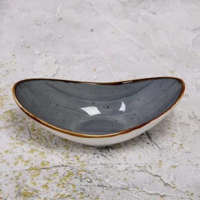 Салатник керамический «Corsica blue» 24,8*13,1*8,5см