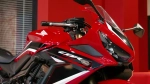 Honda CBR 650R red