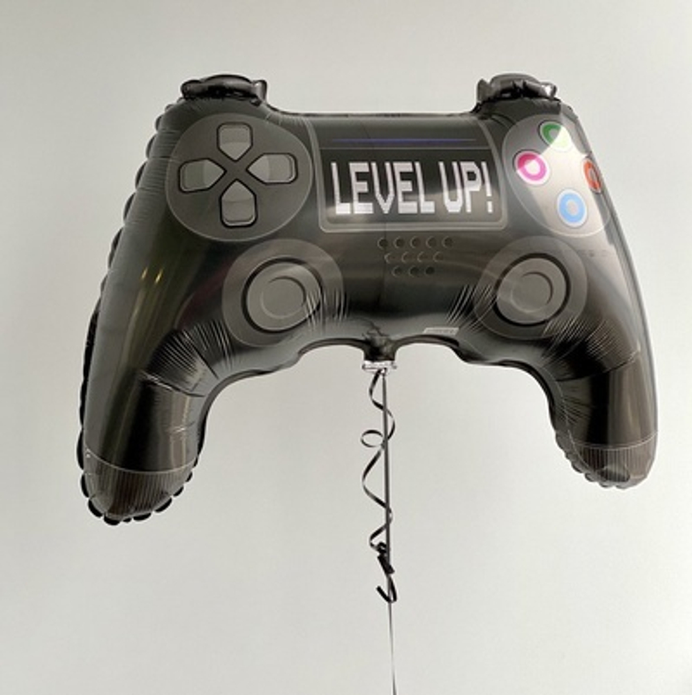 Фольгированный шар-фигура «Джойстик. LEVEL UP», 69 см