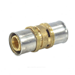 Муфта для МП/PE-X труб латунь пресс Дн 20 RM102 Giacomini RM102Y007