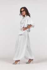 Широкие льняные штаны «Aladdin Pants by MD»