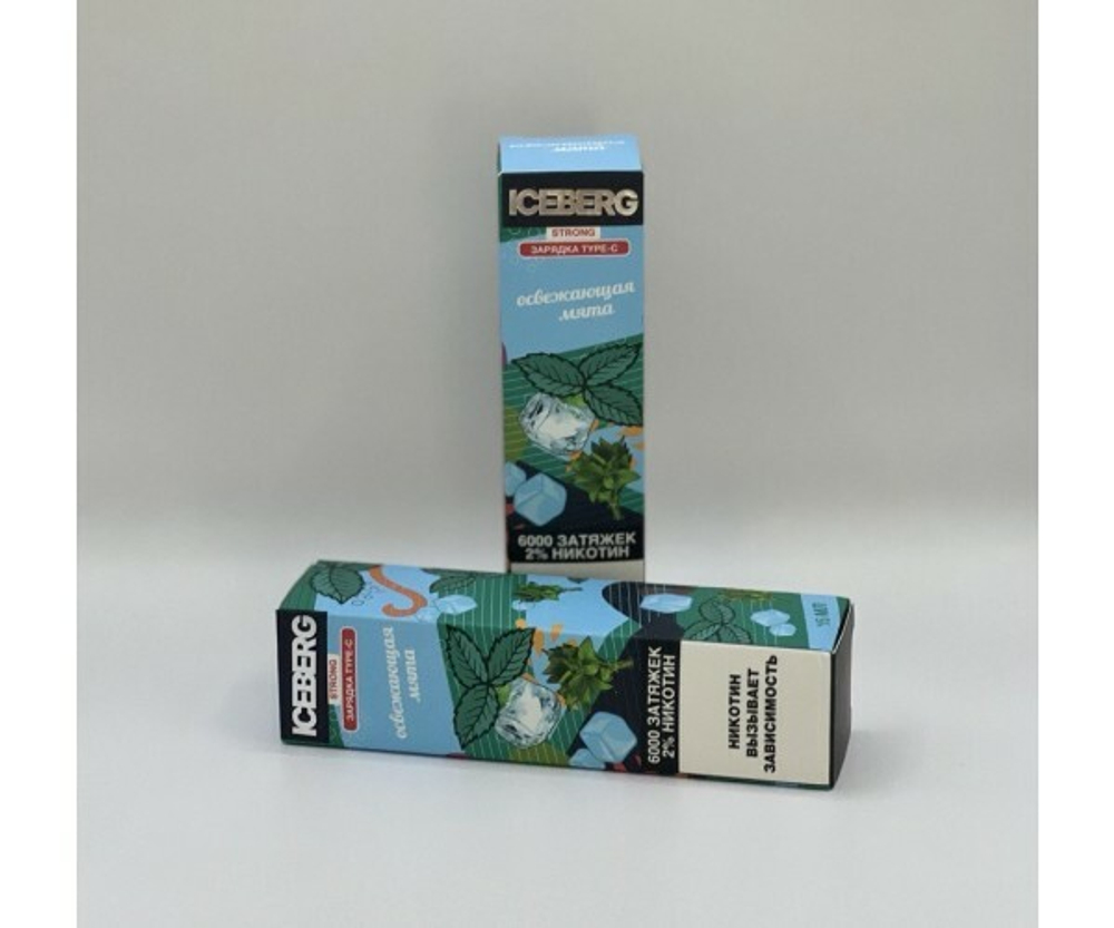 Iceberg 6000 Освежающая мята купить в Москве с доставкой по России
