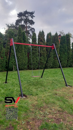 Монтаж уличных качелей Sv Sport