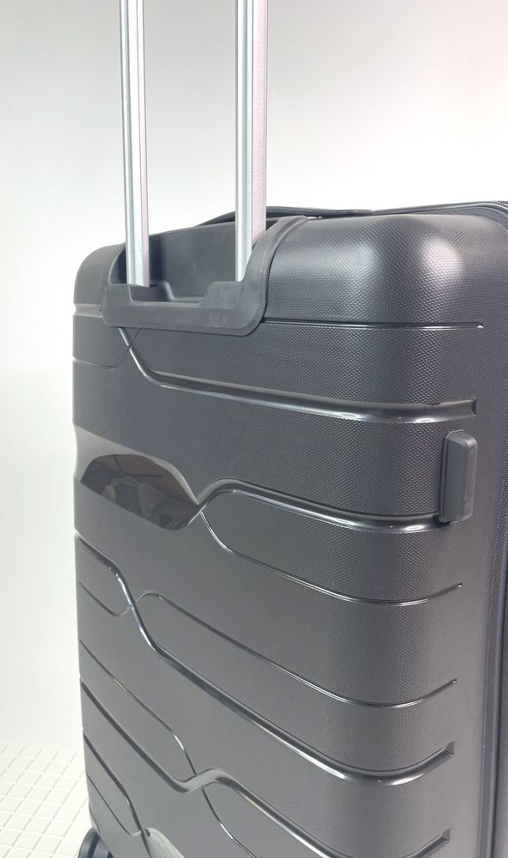 Средний чемодан Bon-Voyage PP One, Черный, M