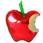 Шар Фольгированный Яблоко надкусанное (Красный)