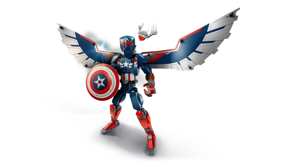 Конструктор LEGO Marvel 76296 Новая строительная фигура: Капитана Америки