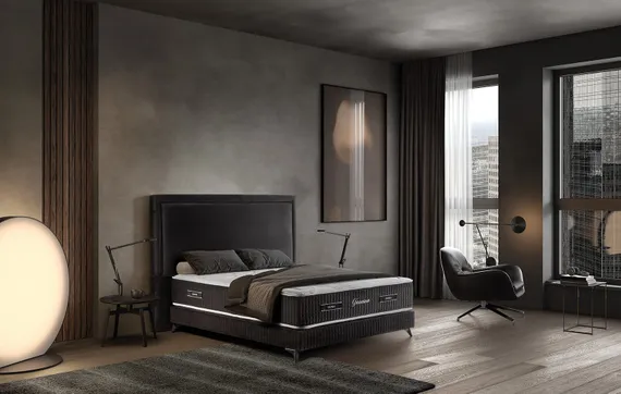 Ортопедический матрас Titanium 160х200 см, средняя жесткость