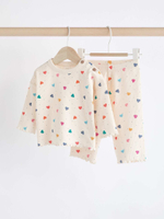 Лонгслив и легинсы в комплекте Next B46-301, Белый