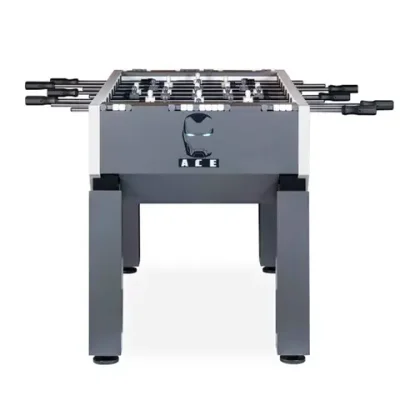 Игровой стол - футбол «Nine Star Iron Men ITSF Grey» (144х75,5х90)