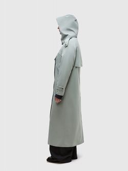 Тренч женский ILIM NORPPA зеленый шалфей