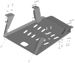 радиатора, 3 мм, Сталь. для Kamaz Компас 5 2023-н.в., Motodor.27719