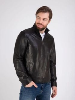 Кожаная куртка демисезонная
