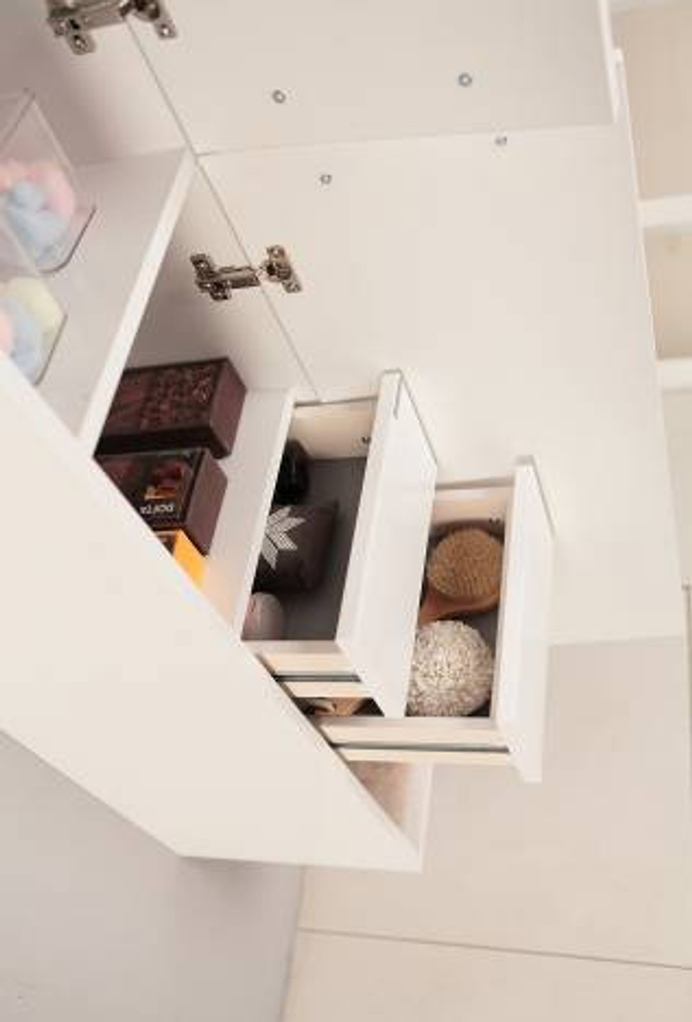 Пенал Акватон Мадрид, белый, 300*1580*333