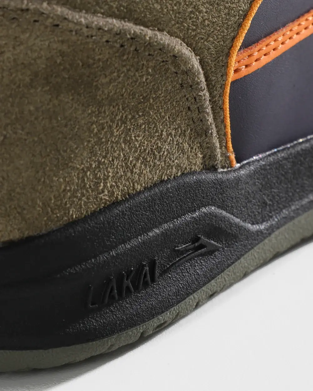 Кеды Lakai Telford Low: Ivy Graystone Orange (Q4-25)