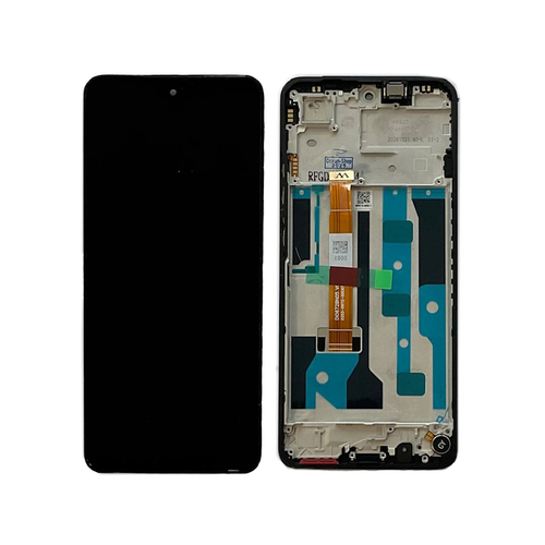 Дисплей для Realme C75 4G (RMX3941) с рамкой Черный - OR X-Lux