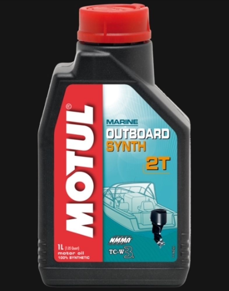 Моторное масло Motul Outboard Synth для лодочных моторов (2T, синт.)