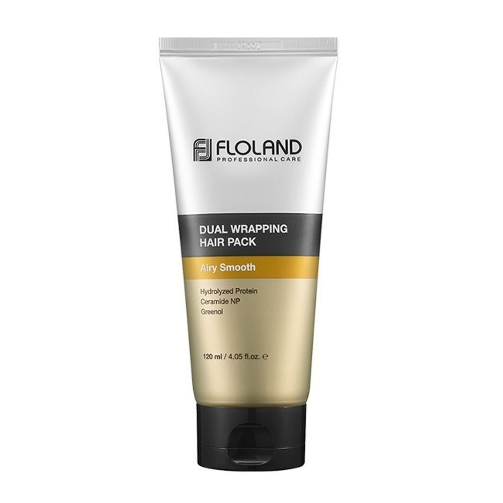 Floland Dual Wrapping Hair Pack Airy Smooth питательная маска для поврежденных волос