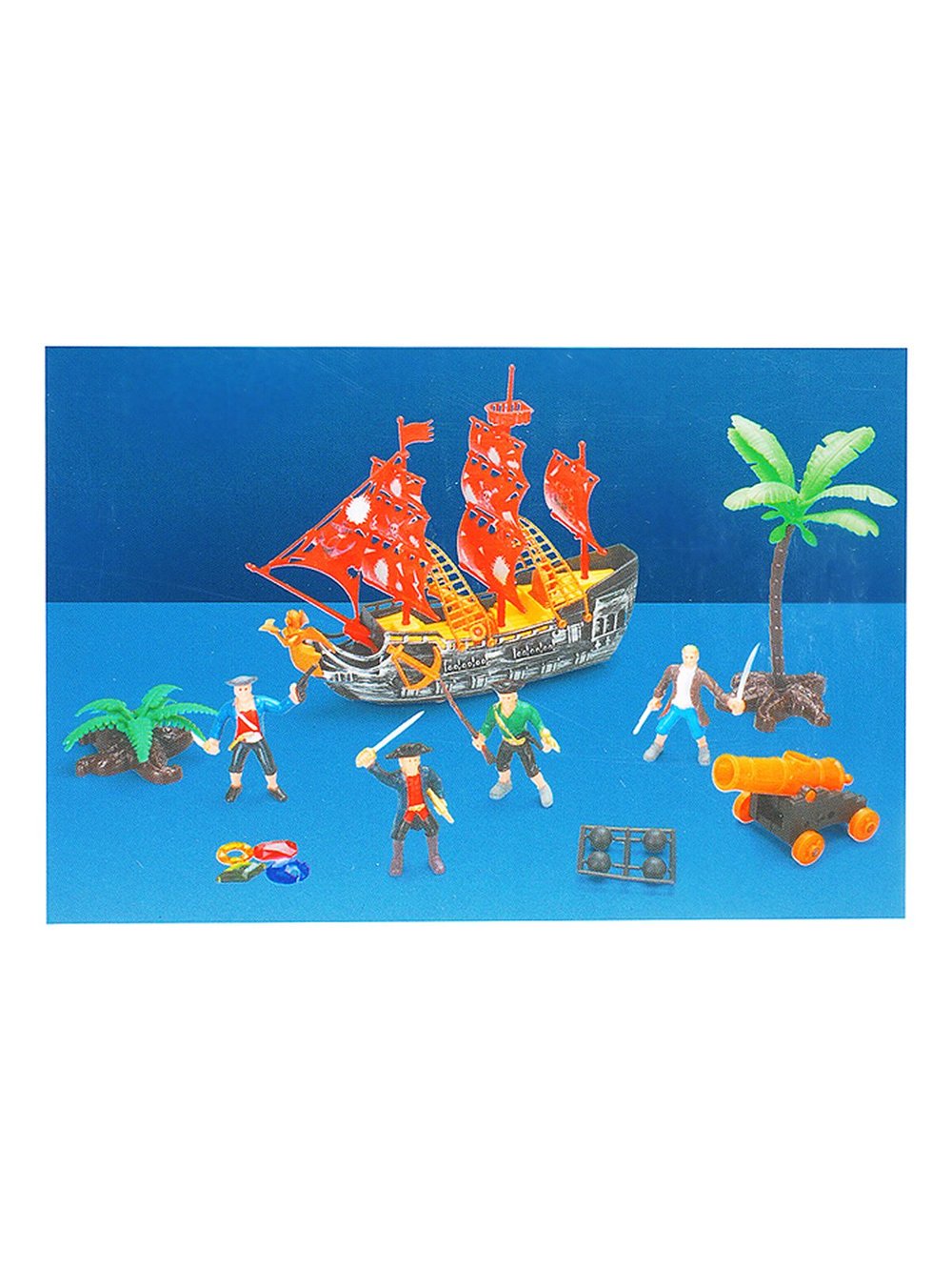 Игровой набор Корабль пирата Алые паруса (0807-65)