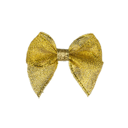 Текстильные украшения "BLITZ",  Бантик , цв.золото