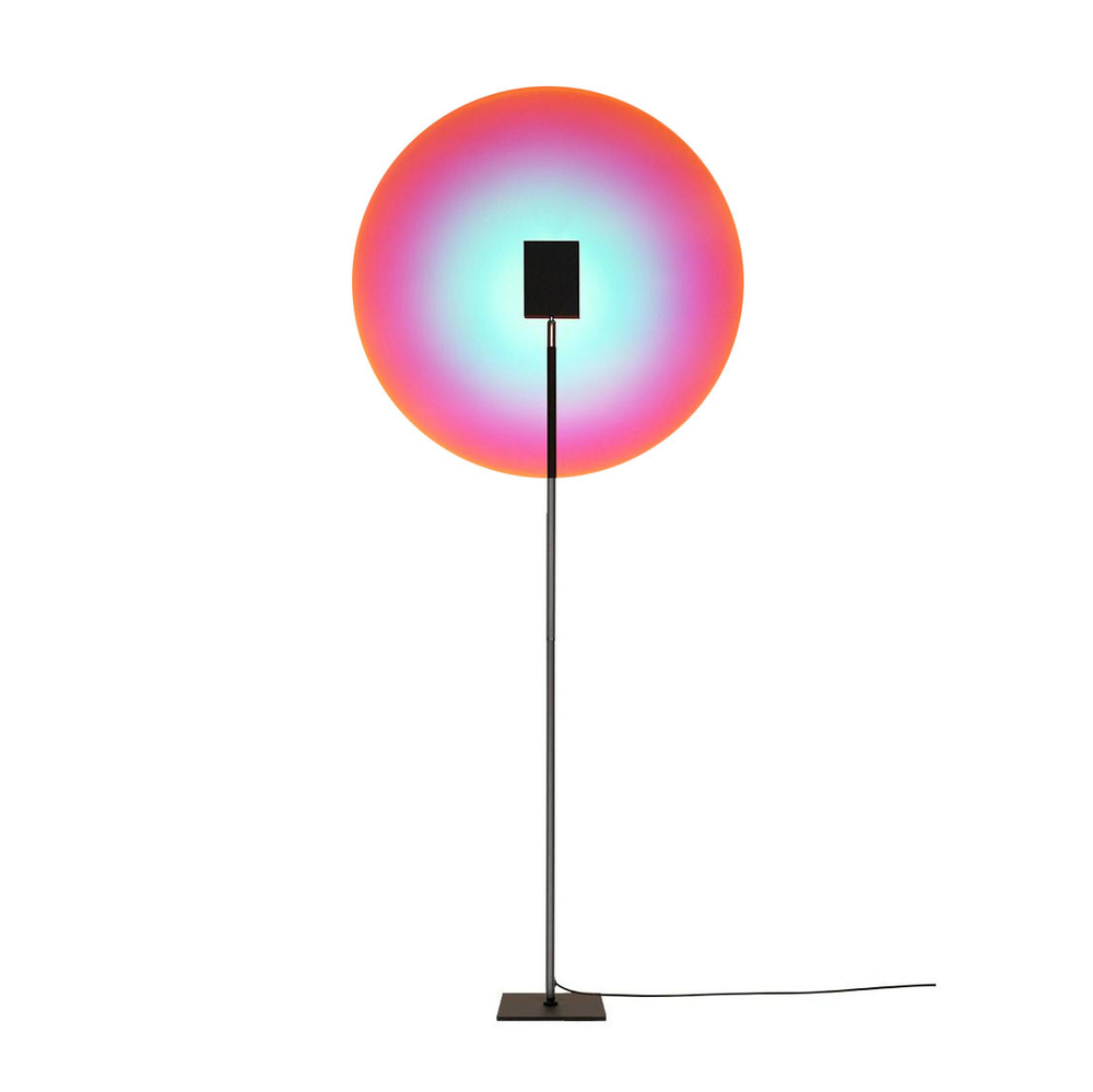 Напольный проектор-дизайнерский светильник Color Projector by Mandalaki Studio (розово-голубой)