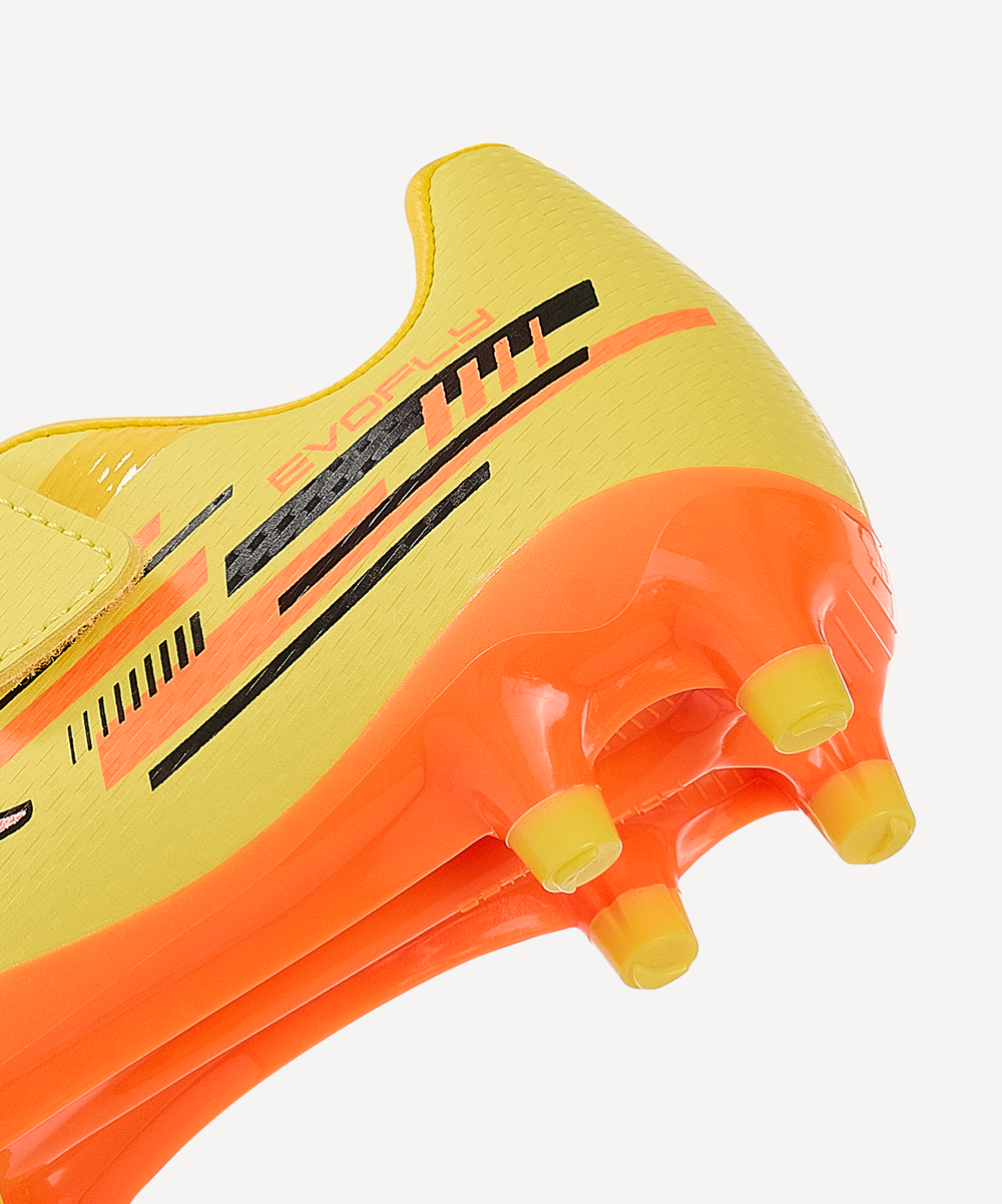 Бутсы футбольные Evofly FG Talant Yellow/orange, детский