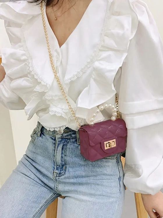 Сумка для девочки через плечо маленькая сумочка детская лето