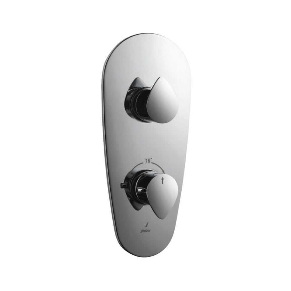 Jaquar, Смеситель для ванны встраиваемый, Vignette Prime, термостат, Хром VGP-CHR-81661K