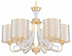 Подвесная люстра Arte Milano Florentia-3387 303387/6 Wh/Gd