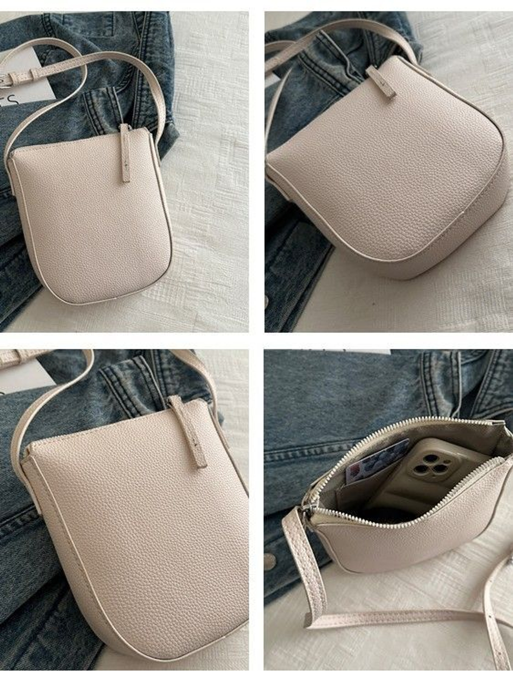 сумка женская натуральная кожа через плечо кросс боди маленькая