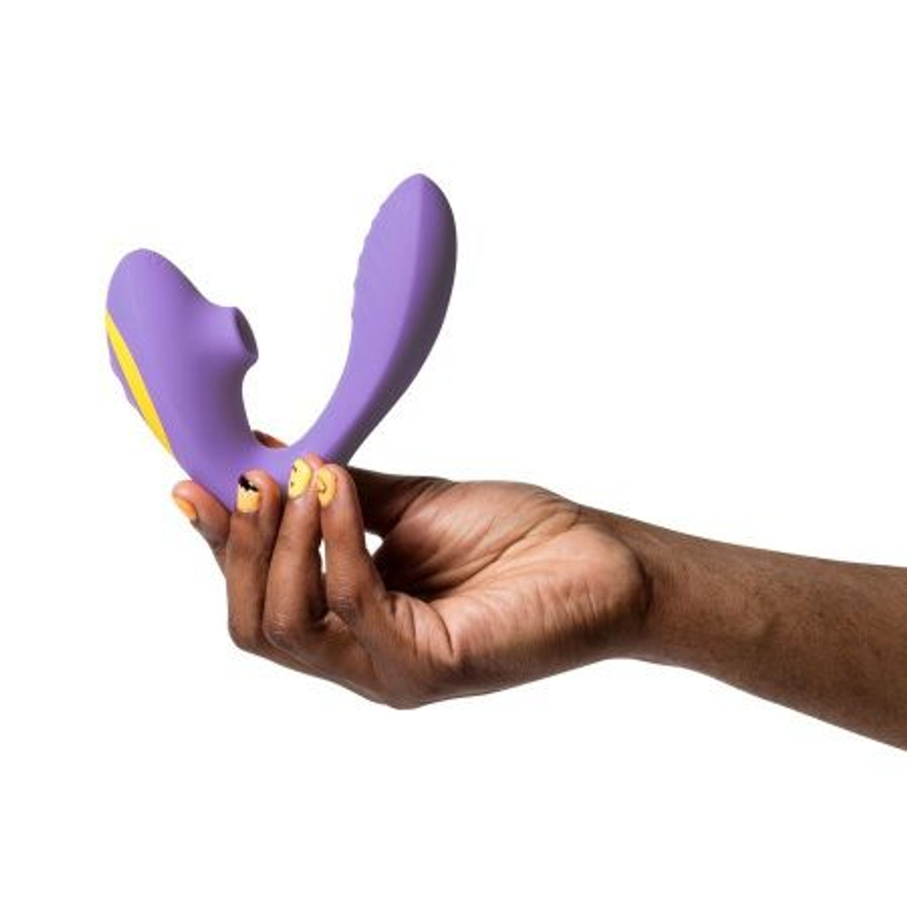 Вибратор ROMP Reverb, для точки G и клитора, силикон, водонепроницаемый, 7 режимов