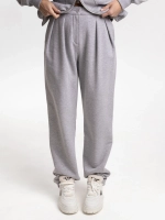 Брюки из футера DEW, серый