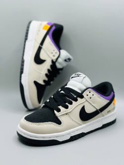 Детские кожаные кроссовки Nike SB Sacai