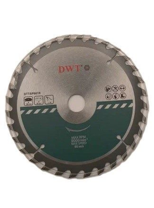 Пильный диск по дереву DWT DTTSP0019 160x2.0x20/16x32T,CS50+YG8
