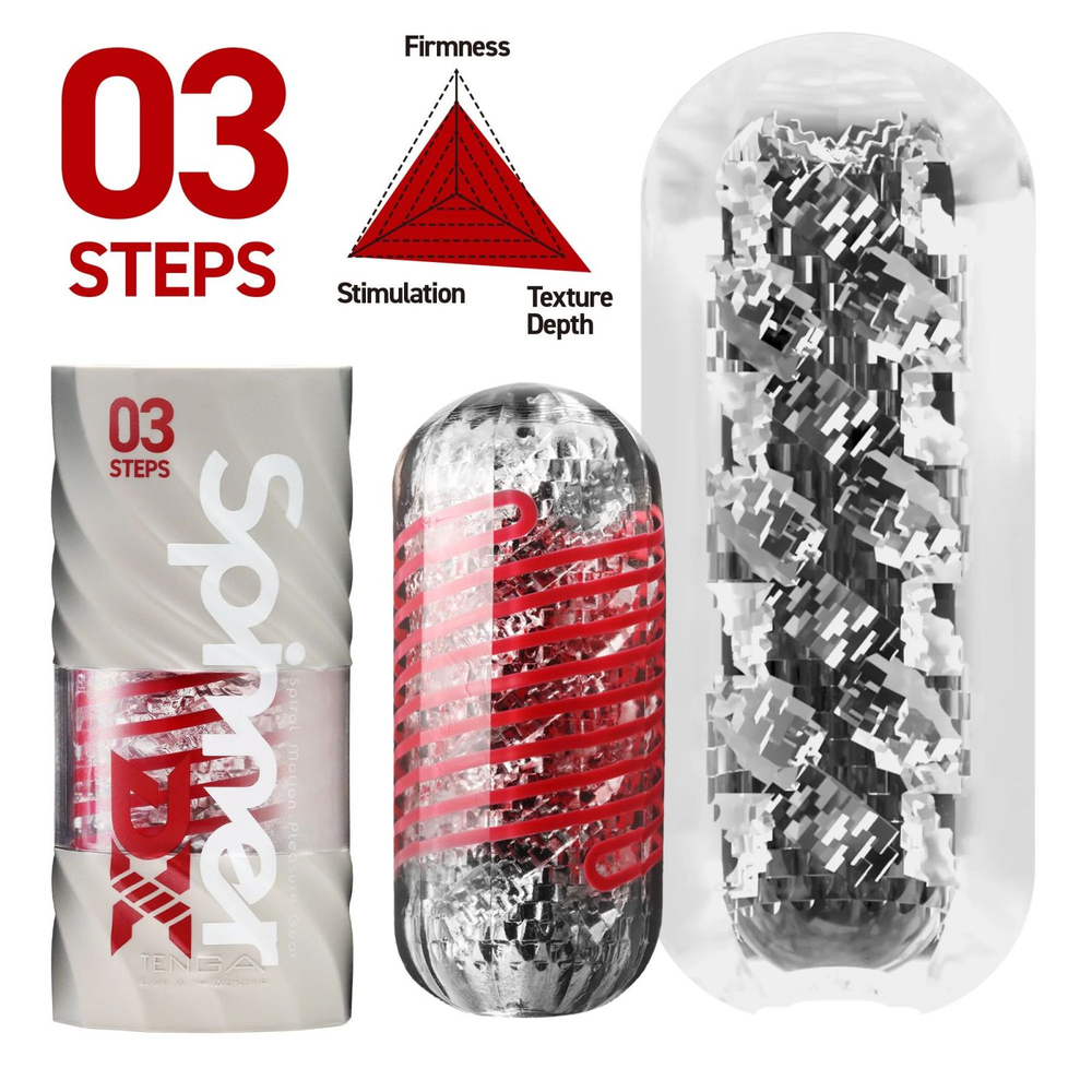 Мастурбатор Tenga Spinner DX 03 Steps