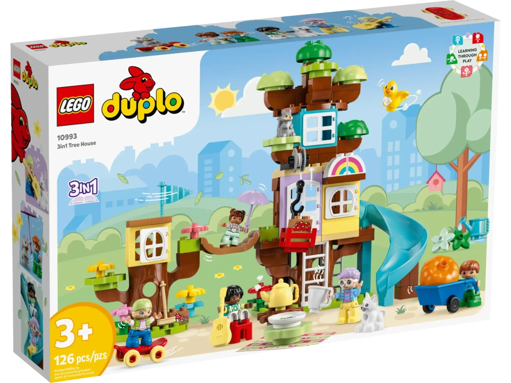 Конструктор LEGO Duplo 10993 Дом на дереве, 3в1
