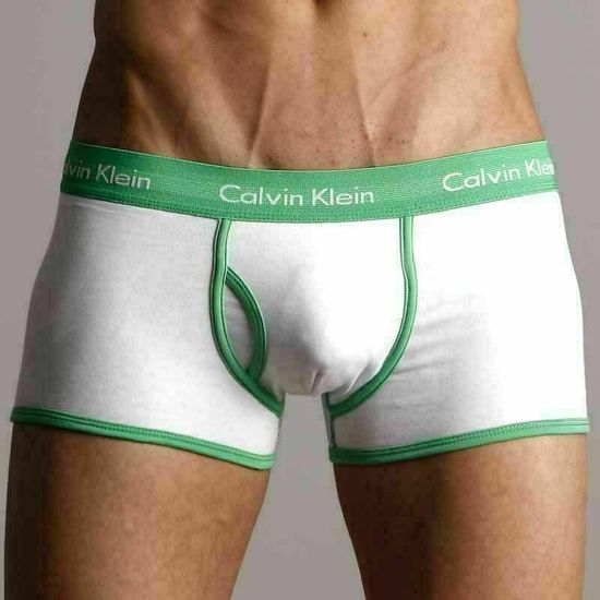 Мужские трусы боксеры Calvin Klein 365 White Green