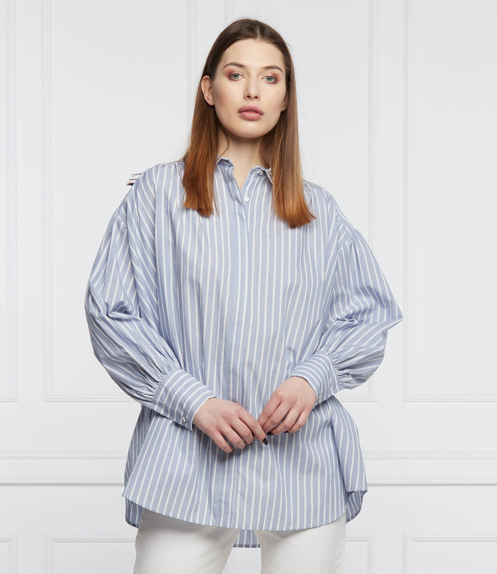 рубашка Silvian Heach - голубой(PGA21570BL)